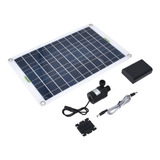 Kit Bomba Agua Solar 50w Panel 800l/h 12v Bajo Ruido D