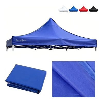 Repuesto Lona Para Toldo 3x3 Muebles Jardin Carpa Para Toldo Impermeable (2.9mx2.9m) Lona Para Carpa 3x3 Gazebos Exterior Carpas Para Negocios Ambulantes Lona Impermeable Toldo Plegable Azul | Envío gratis