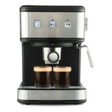 Cafetera Expreso Smartlife 2 En 1 Cafe Molido Y Capsulas