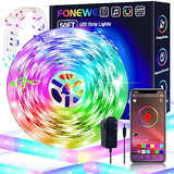 Fonewe - Luces Led De 50 Pies Para Dormitorio, Se