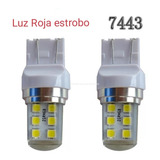 Ampolleta Led T20 7443 - Estroboscópicas - Luz Roja - 2pcs