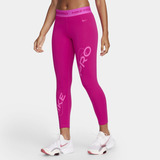 Leggings De Tiro Medio Para Mujer Nike Pro Rosa