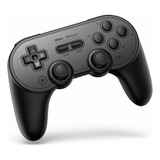 Controle Joystick Sem Fio 8bitdo Sn30 Pro+ Black Edition