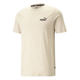 Camiseta Puma Ess Small Logo Hombre-beige