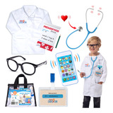 Born Toys Kit Medico Para Ninos De 3 A 7 Anos, Kit Completo 