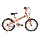 Bicicleta Infantil Verden Aro 16 Kids Salmão Tamanho Do Quadro 16