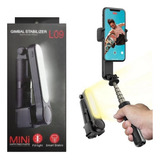 Gimbal Estabilizador Robotico Celular Selfie Trípode Con Luz