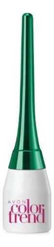 Delineador Líquido Verde Metalizados / Color Trend/ Avon 