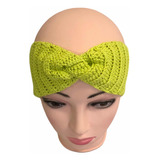 Banda Turbante Tejida Diadema Tejida Crochet Algodón. Moda