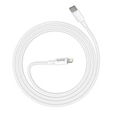 Hoco Cable Compatible iPhone Lightning X56 Color Blanco
