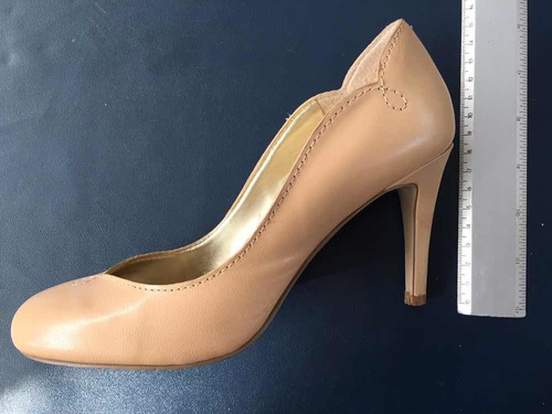 Tacón Nine West Nude Excelente Estado