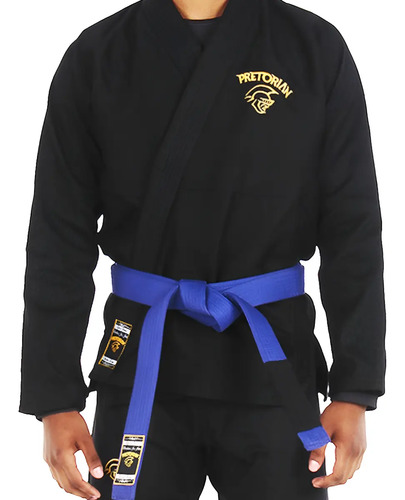 Kimono Jiu Jitsu Bjj First Trançado Pretorian Adulto 350g | Frete grátis
