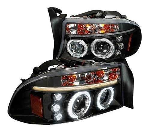 Dodge Dakota 1997 2004 Faros Ojo Angel Led 2001 2002 2003