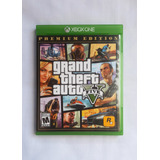 Grand Theft Auto V 5 + Mapa Xbox One Físico Usado