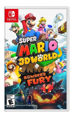 Super Mario 3d Worlds + Bowser Fury Nintendo Switch - Gw041