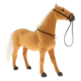 D Juguetes De Peluche De Caballo Manualidades Marrón Claro