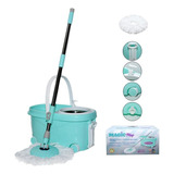 Balde Magic Mop Centrifugo Mopa Escurridor Con Ruedas