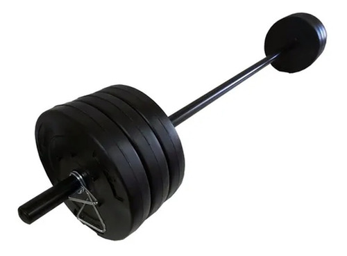 Barra + 15 Kg Discos Combo Fitness Local Body Gym Pesas Set