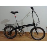 Bicicleta Urbana Plegable Dahon Eco 6v Aluminio Portapaquete