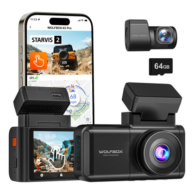 Cámara Para Auto Dash Cam Estabilización De Video Con Adas