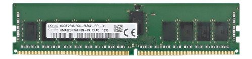  Memoria Ram 16gb Ddr4 Pc4-2666v Rdimm Ecc Hma82gr7mfr8n-vk