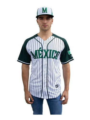 Jersey New Era Original Selección De Beisbol Mexicana México