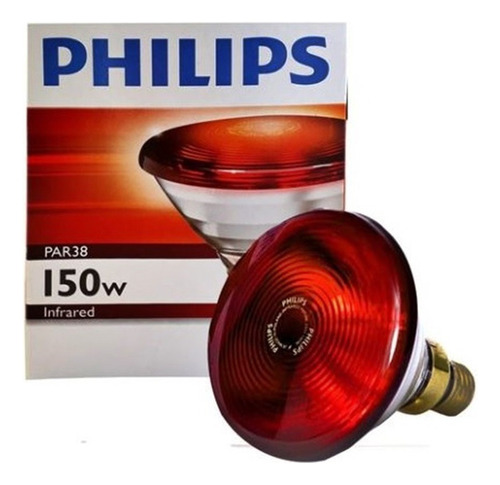 Lâmpada Infravermelho Infraphil Par 38 150w 220v E27 Philips