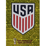  Figurinha Copa Mundo Qatar Brilhante Usa 2 Escudo