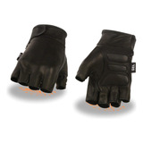 Milwaukee Leather Mg7585 Guantes Sin Dedos De Panel Completo