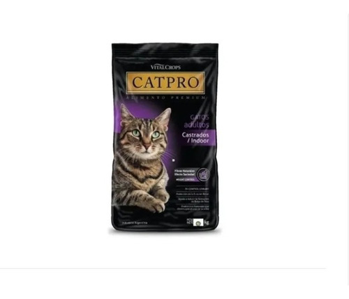 Alimento Catpro P/ Gato Adulto Indoor Castrado Maxscotas Pet