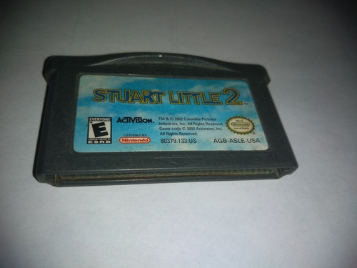 Nintendo Gameboy Advance Video Juego Stuart Little 2