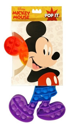 Mickey Mouse Pop It Multicolor 26cm