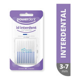 Escova Interdental Powerdent Cônica De 3-7mm - 6 Cartelas