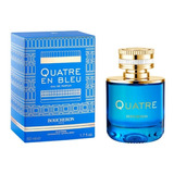 Boucheron Quatre En Bleu Edp 50ml Feminino + Amostra De Brinde