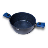 Panela Ichef Polishop - Family Size - 24cm - Azul