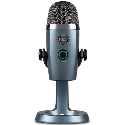 Micrófono Blue Yeti Nano Condensador Omnidireccional, Cardioide color shadow grey | Meses sin interés