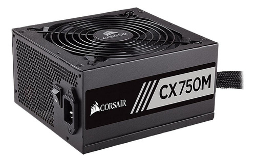 Fonte Corsair Cx750m - 750w, 80 Plus Bronze, Semi Modular V2