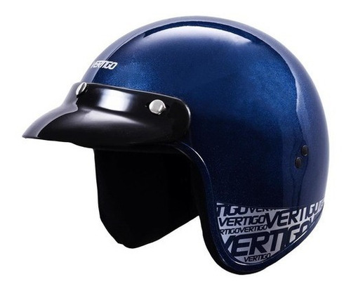 Casco Vertigo Basic Abierto Azul Xs Unom 23686