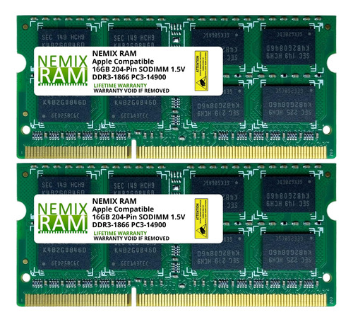 Nemix Ram 32 Gb (kit Actualización 2 X 16 Gb) Memoria Con 27