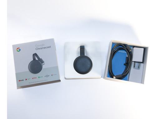 Chromecast 3 Streaming Device Google - Full Hd 