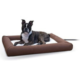 Kyh Pet Products Cama De Lujo Con Calefaccion Electro-suave