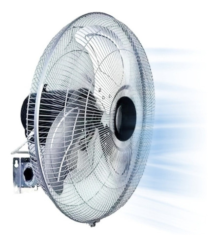 Ventilador Pared Industrial Alpaca 20pp 130w 3 Palas 