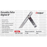 Escuadra Falsa Digital 8'' C/pila Cr2032