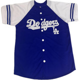 Jersey Beisbol Dodgers Azul Bordado