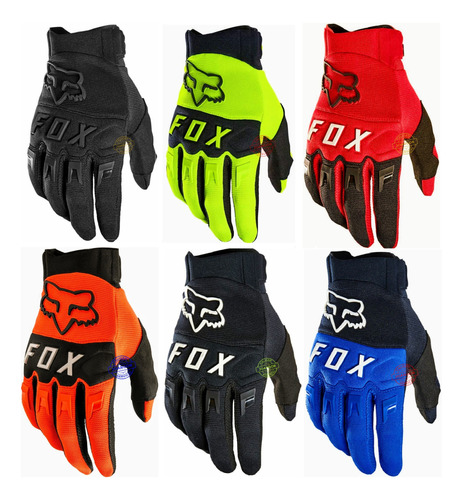 Guantes Fox Moto Ciclismo Bici Mtb Rzr Dh Varia Talla Colore