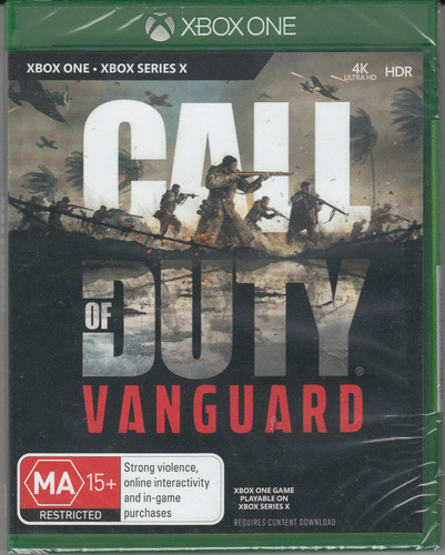 Call Of Duty Vanguard Xbox One Microsoft