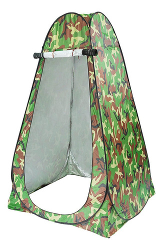 Tenda Pop Up Automatica Portatil Banheiro Camping Camuflada