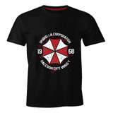 Remera Resident Evil Umbrella Corporation Nemesis - Requiem