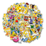 Pegatinas Stickers Calcomanía Auto Cuaderno Laptop Simpsons