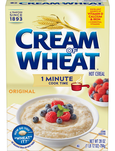 Cream Of Wheat Original Stove Top Cereal Caliente, 1 Minuto